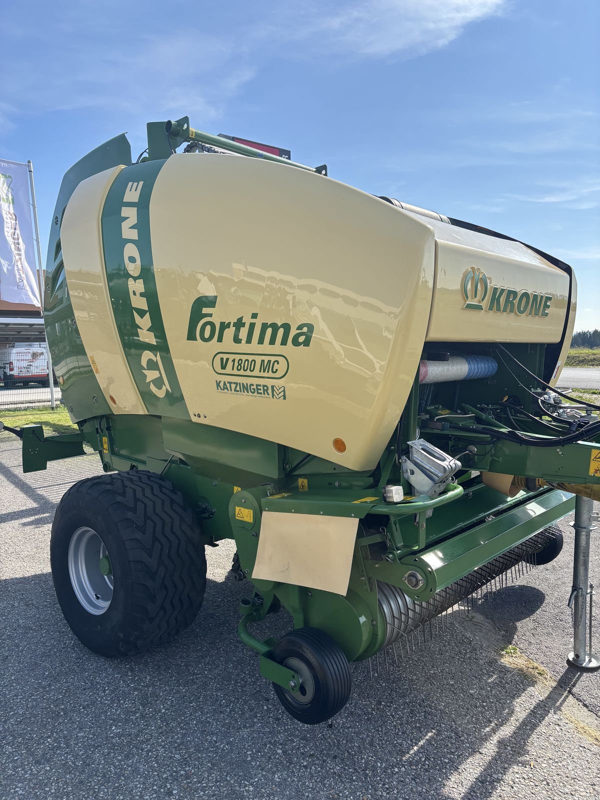 Rundballenpresse типа Krone Fortima  V 1800 MC, Gebrauchtmaschine в Arnreit (Фотография 9)