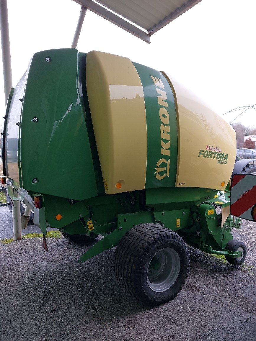 Rundballenpresse Türe ait Krone Fortima V1500MC, Gebrauchtmaschine içinde LACAPELLE-MARIVAL (resim 4)