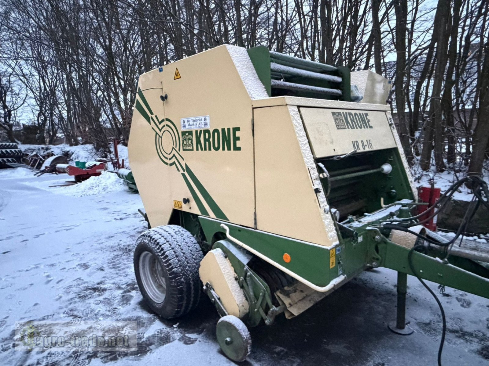 Rundballenpresse typu Krone KR 8-16 S, Gebrauchtmaschine v Ellerdorf (Obrázek 2)