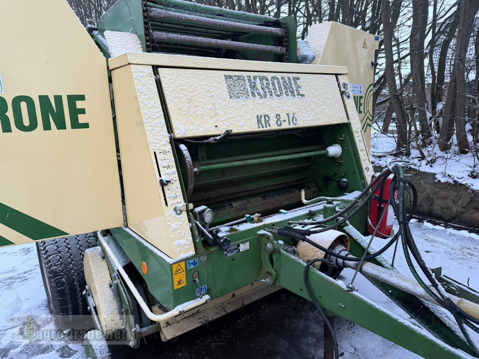 Rundballenpresse typu Krone KR 8-16 S, Gebrauchtmaschine v Ellerdorf (Obrázek 12)