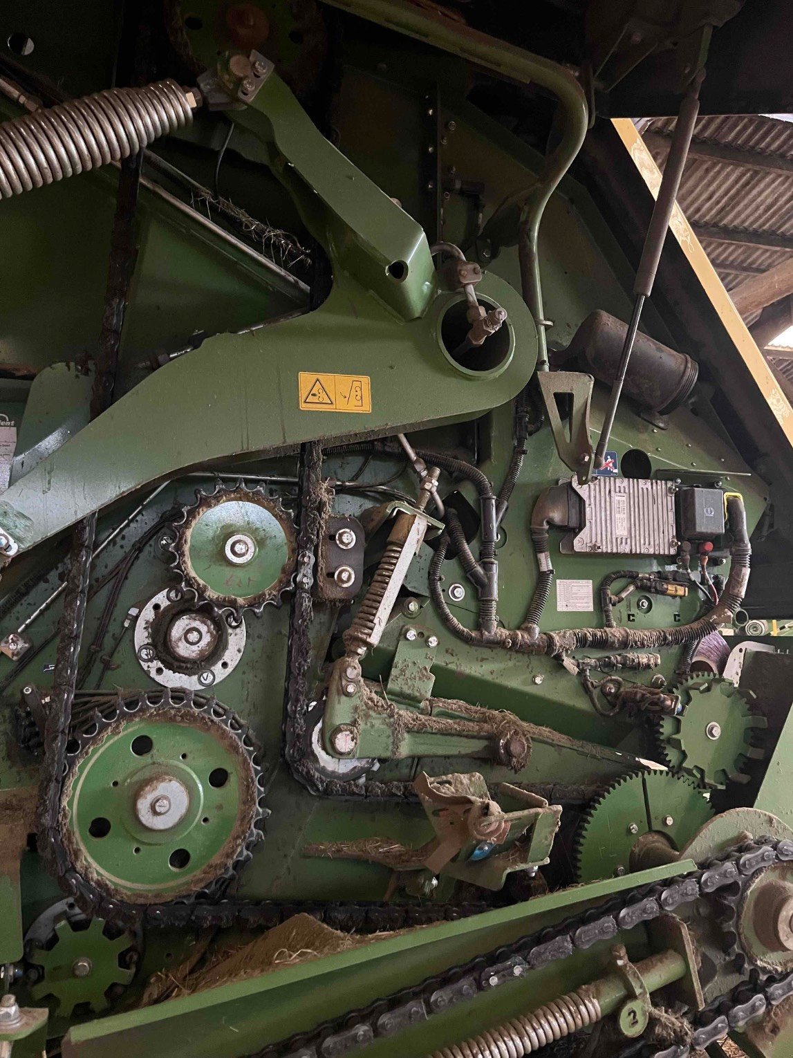 Rundballenpresse Türe ait Krone Presse à balles rondes VariPack V165 Krone, Gebrauchtmaschine içinde Le Horps (resim 11)