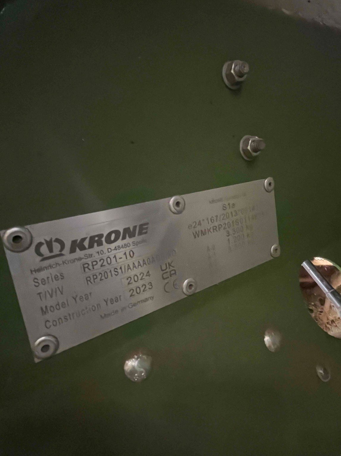 Rundballenpresse типа Krone Presse à balles rondes VariPack V165 Krone, Gebrauchtmaschine в Le Horps (Фотография 8)