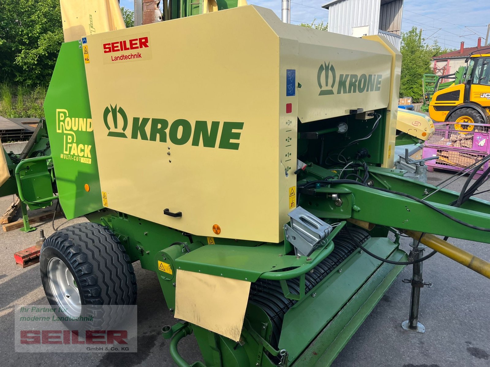 Rundballenpresse tip Krone Round Pack 1250 MC, Gebrauchtmaschine in Ansbach (Poză 1)