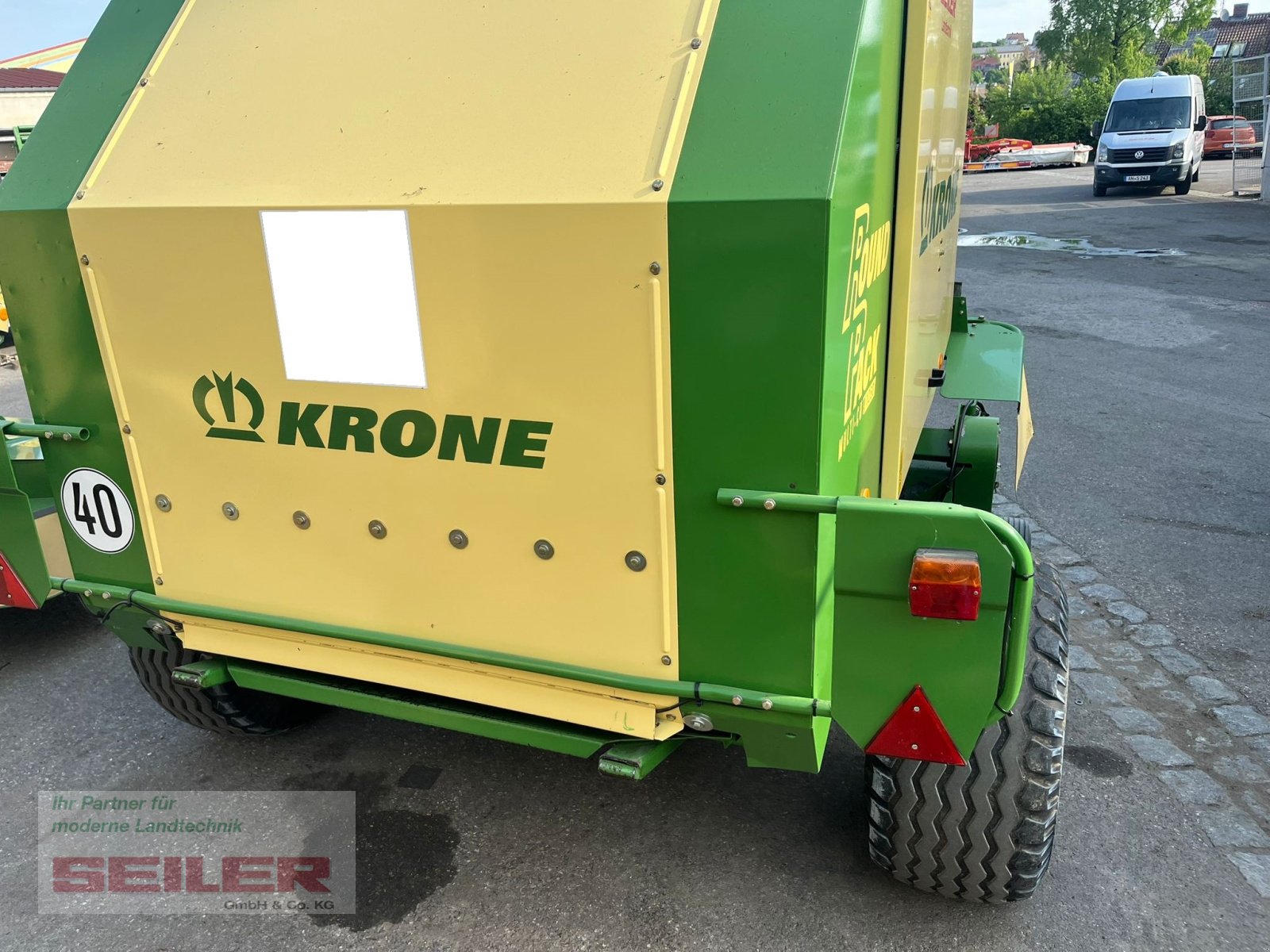 Rundballenpresse tip Krone Round Pack 1250 MC, Gebrauchtmaschine in Ansbach (Poză 4)