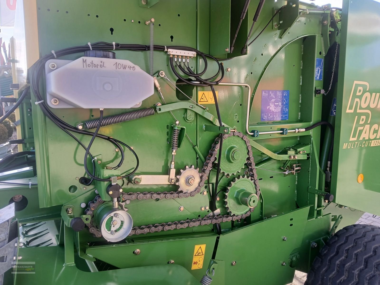 Rundballenpresse типа Krone RoundPack 1250 MC ( RP 1250 MC ), Gebrauchtmaschine в Aurolzmünster (Фотография 12)