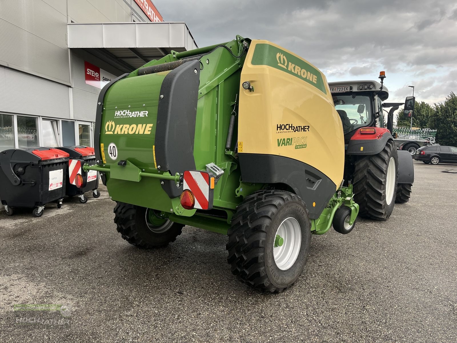 Rundballenpresse Türe ait Krone VARI PACK V 165 XC, Vorführmaschine içinde Kronstorf (resim 7)