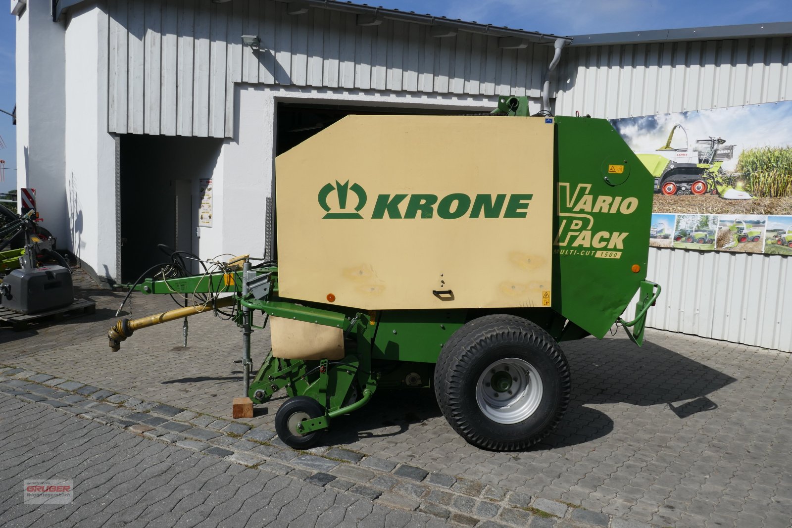 Rundballenpresse des Typs Krone Vario Pack 1500 MC, Gebrauchtmaschine in Dorfen (Bild 5)