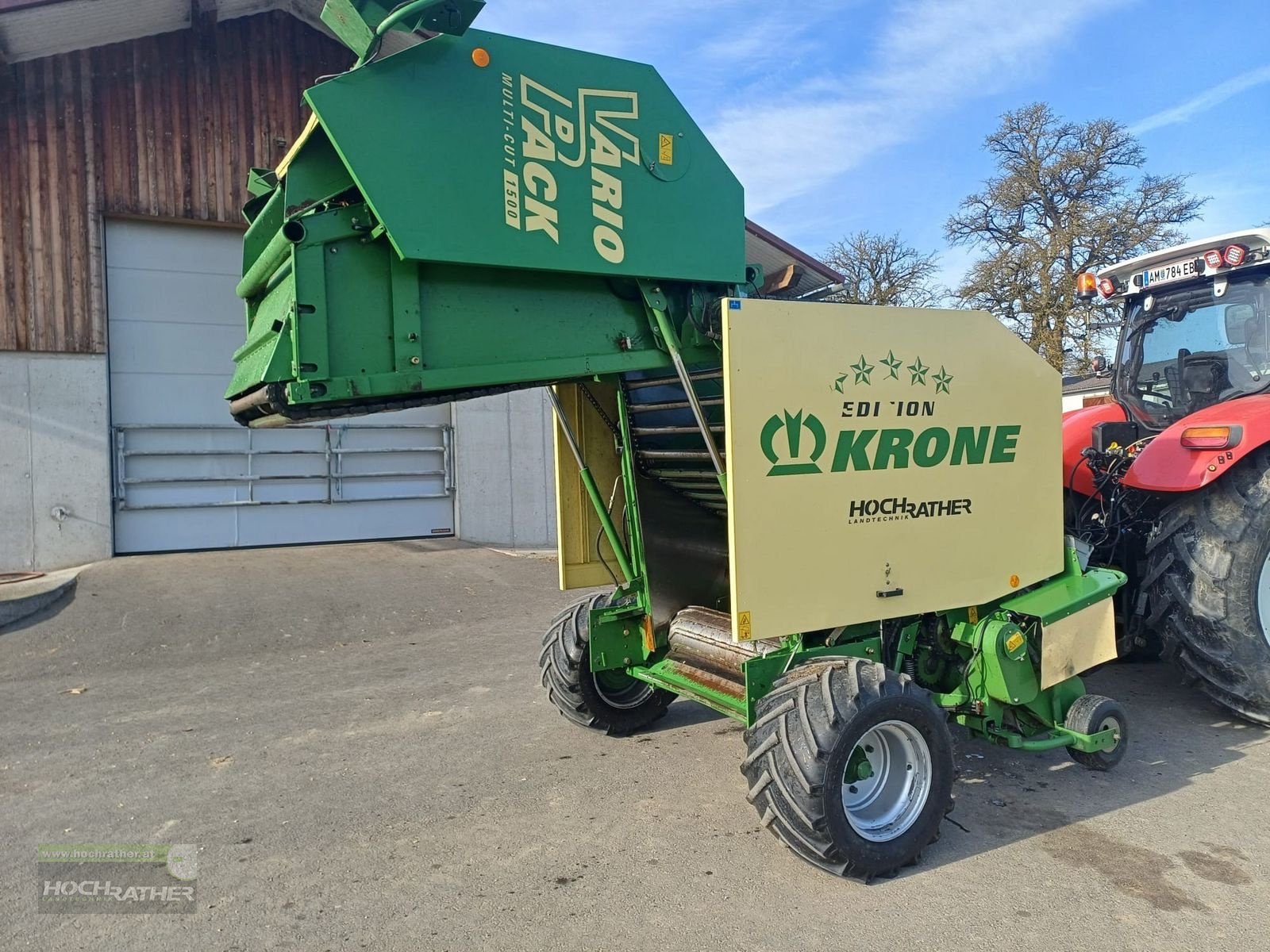 Rundballenpresse типа Krone Vario pack 1500 MC, Gebrauchtmaschine в Kronstorf (Фотография 11)