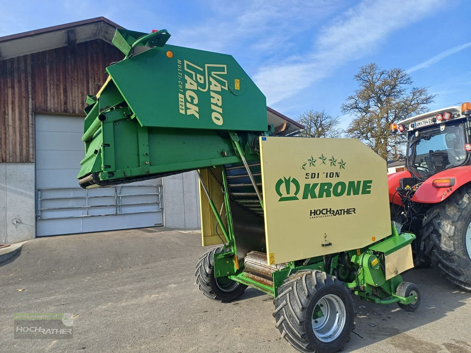 Rundballenpresse типа Krone Vario pack 1500 MC, Gebrauchtmaschine в Kronstorf (Фотография 9)