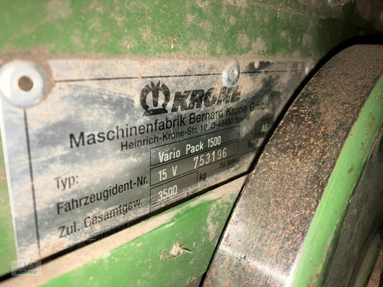 Rundballenpresse des Typs Krone Vario Pack 1500 mit Göweil, Gebrauchtmaschine in Alt-Mölln (Bild 7)