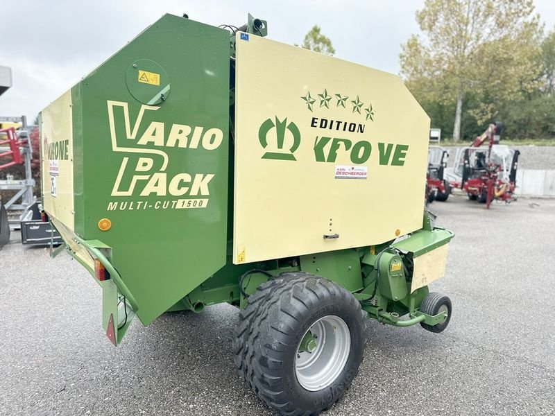 Rundballenpresse des Typs Krone Vario Pack 1500 Multi Cut Rundballenpresse, Gebrauchtmaschine in St. Marienkirchen (Bild 3)