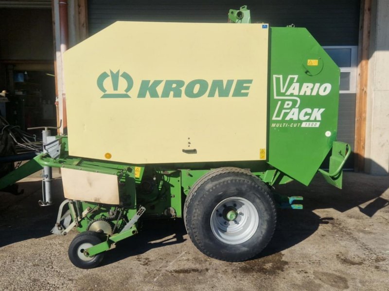 Rundballenpresse tip Krone Vario Pack 1500, Gebrauchtmaschine in Villach/Zauchen (Poză 1)