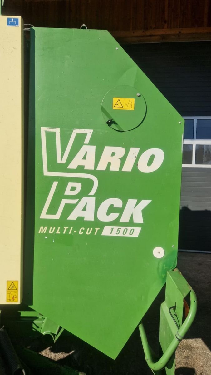 Rundballenpresse tip Krone Vario Pack 1500, Gebrauchtmaschine in Villach/Zauchen (Poză 7)