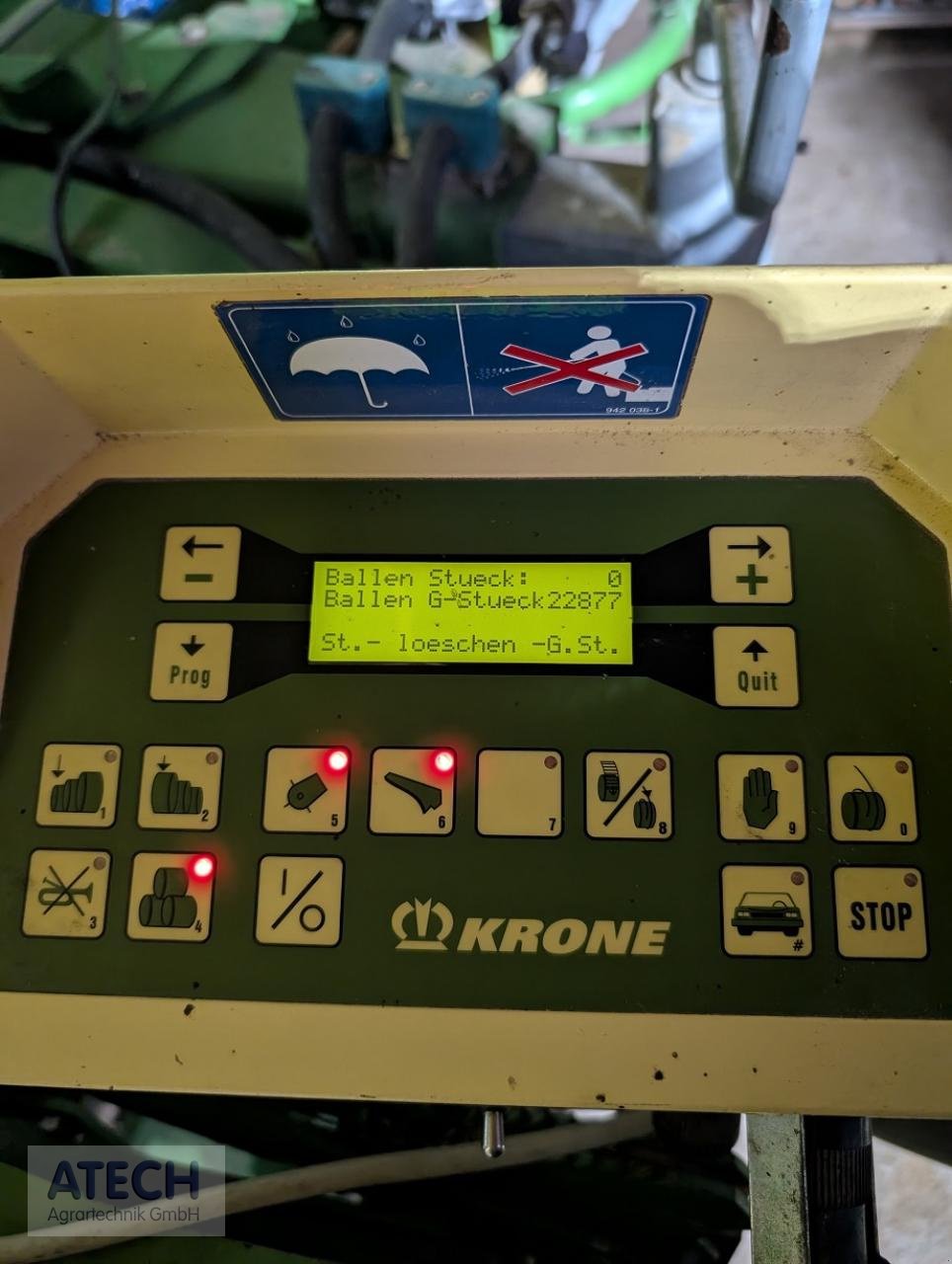 Rundballenpresse des Typs Krone Vario Pack 1800 MC, Gebrauchtmaschine in Velburg (Bild 8)