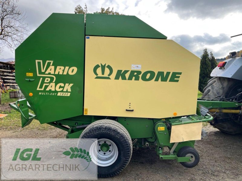 Rundballenpresse des Typs Krone Vario Pack 1800, Gebrauchtmaschine in Nabburg (Bild 1)