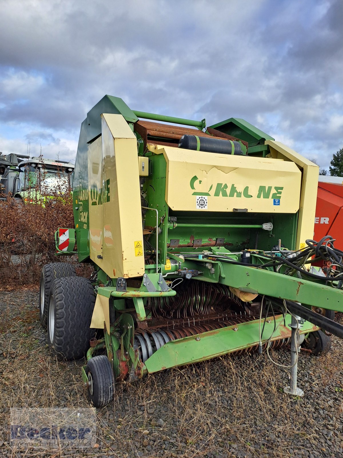 Rundballenpresse des Typs Krone Vario Pack 1800, Gebrauchtmaschine in Weimar-Niederwalgern (Bild 2)
