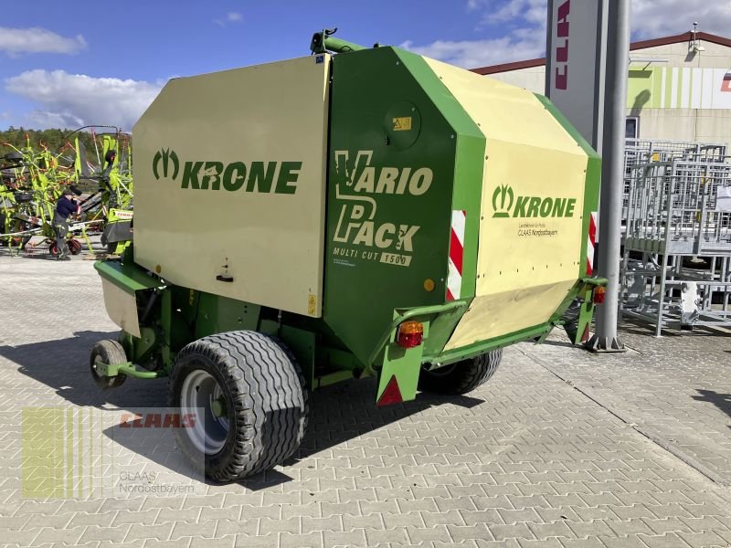 Rundballenpresse del tipo Krone VARIOPACK 1500 MULTICUT, Gebrauchtmaschine In Schwend (Immagine 8)