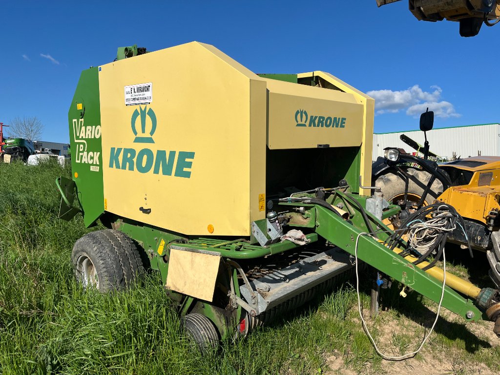 Rundballenpresse typu Krone VARIOPACK 1500, Gebrauchtmaschine v Calmont (Obrázek 1)