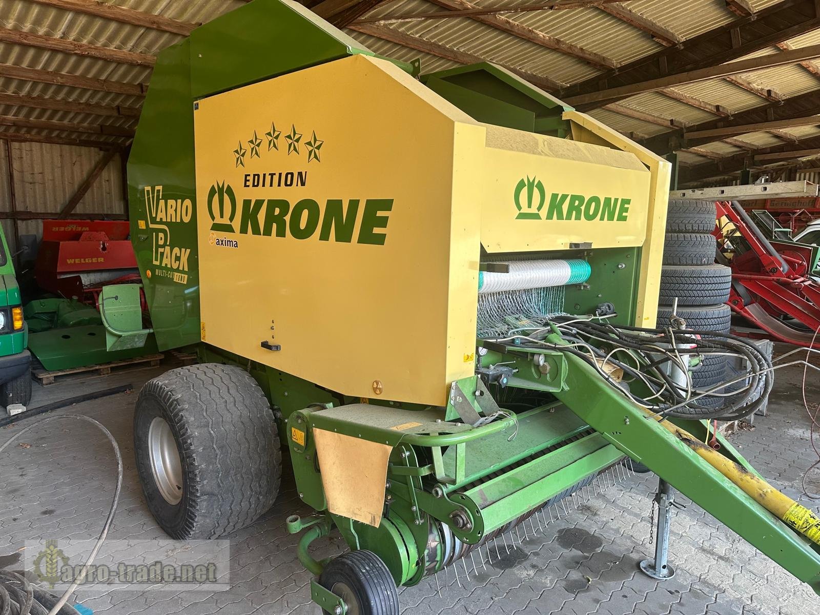 Rundballenpresse типа Krone VarioPack 1800, Gebrauchtmaschine в Ellerdorf (Фотография 1)