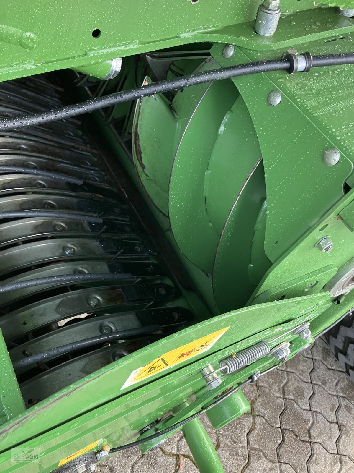 Rundballenpresse des Typs Krone VARIPACK V 190 XC PL, Gebrauchtmaschine in Vöhringen (Bild 3)