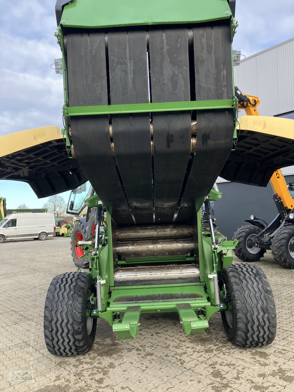 Rundballenpresse des Typs Krone VARIPACK V 190 XC PL, Gebrauchtmaschine in Vöhringen (Bild 7)