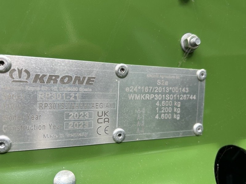 Rundballenpresse des Typs Krone VariPack V 190 XC Plus, Neumaschine in Rollwitz (Bild 7)