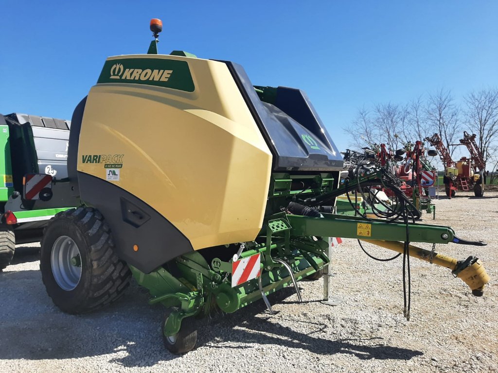 Rundballenpresse Türe ait Krone VP 165 XC PLUS, Gebrauchtmaschine içinde SAINT HILAIRE EN MORVAN (resim 4)