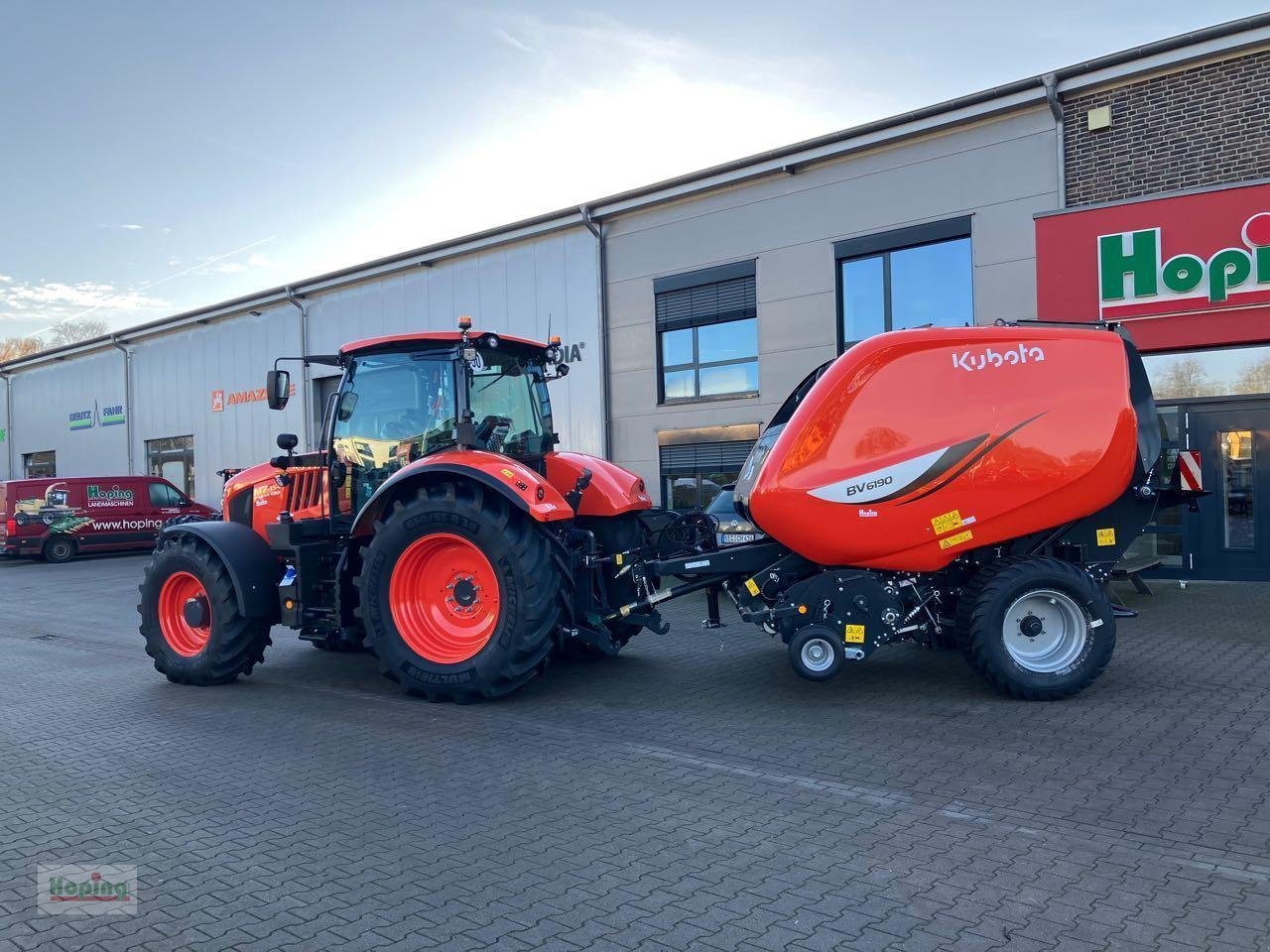 Rundballenpresse типа Kubota BV6190 CF 15 N, Neumaschine в Bakum (Фотография 3)