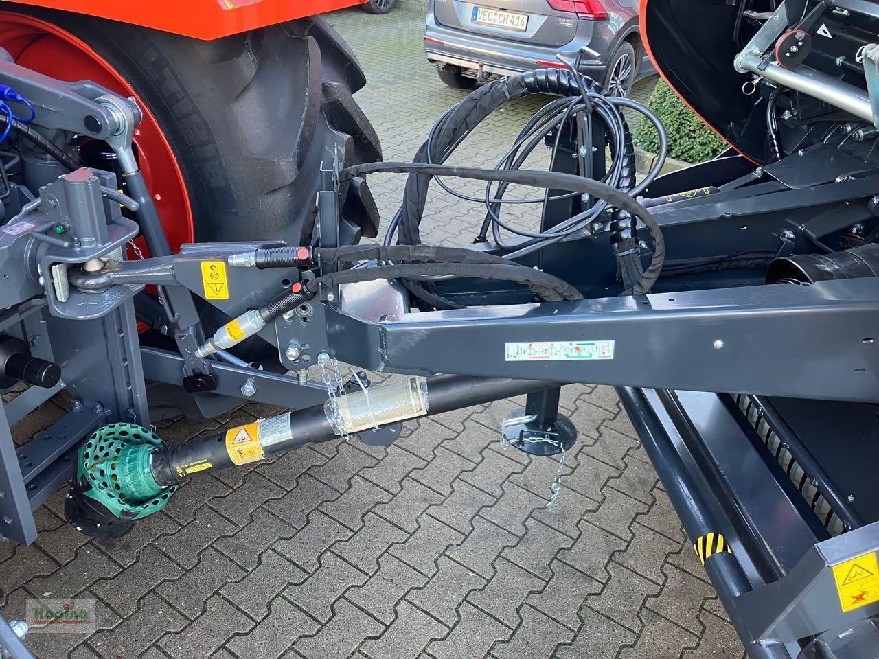 Rundballenpresse типа Kubota BV6190 CF 15 N, Neumaschine в Bakum (Фотография 9)