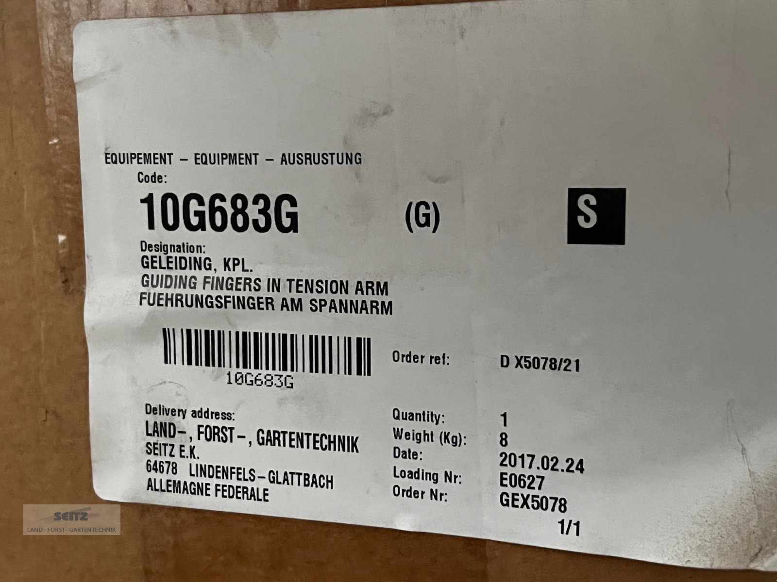 Rundballenpresse Türe ait Kuhn Garnbindung, Neumaschine içinde Lindenfels-Glattbach (resim 2)