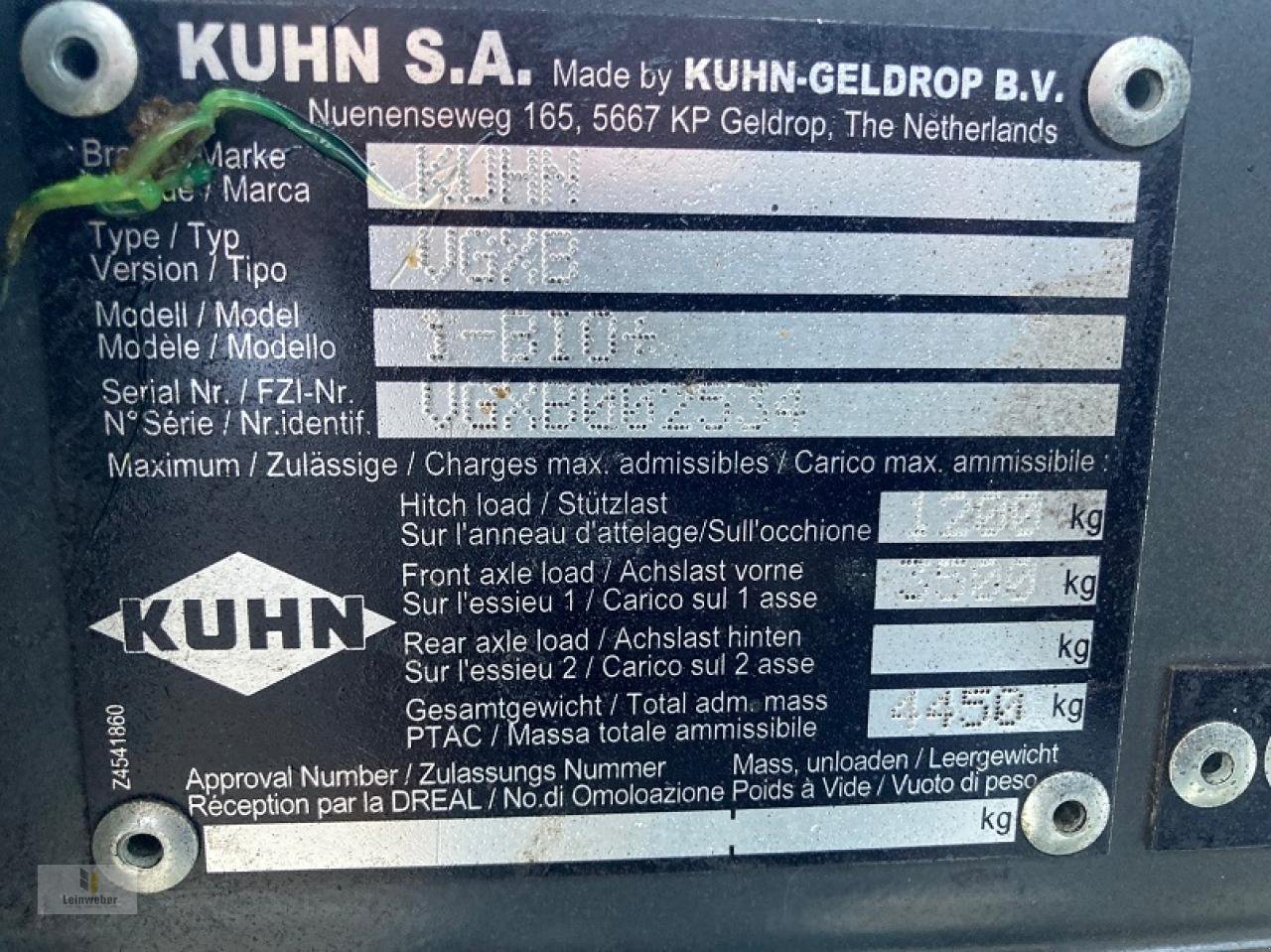 Rundballenpresse des Typs Kuhn I-Bio + Intelliwrap, Gebrauchtmaschine in Neuhof - Dorfborn (Bild 10)