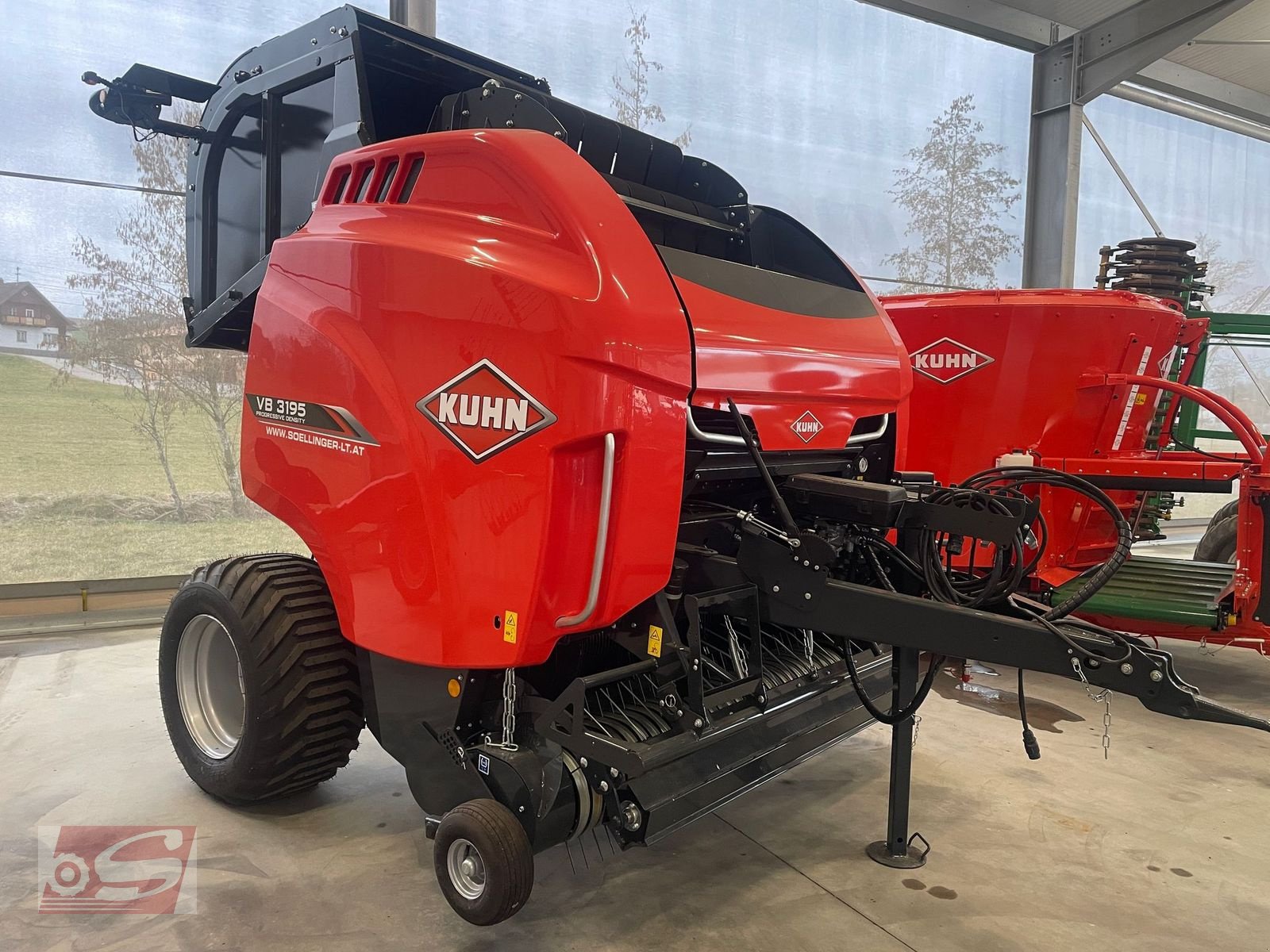 Rundballenpresse Türe ait Kuhn Kuhn VB 3195 - 23 OC, Neumaschine içinde Offenhausen (resim 5)