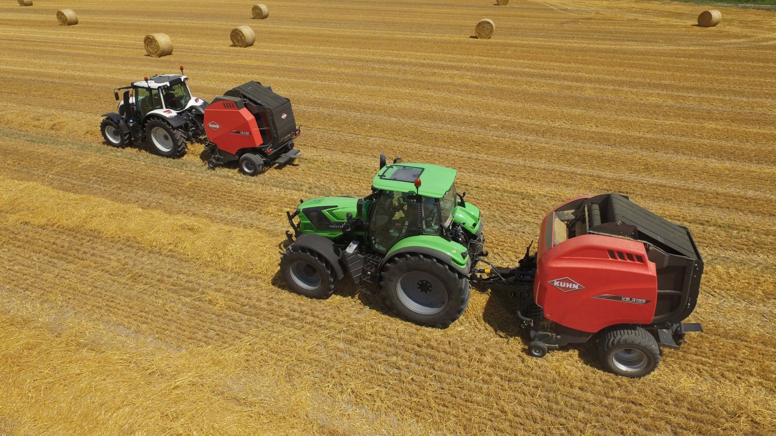 Rundballenpresse des Typs Kuhn Presse à balles rondes VB3190OP Kuhn, Gebrauchtmaschine in LA SOUTERRAINE (Bild 1)