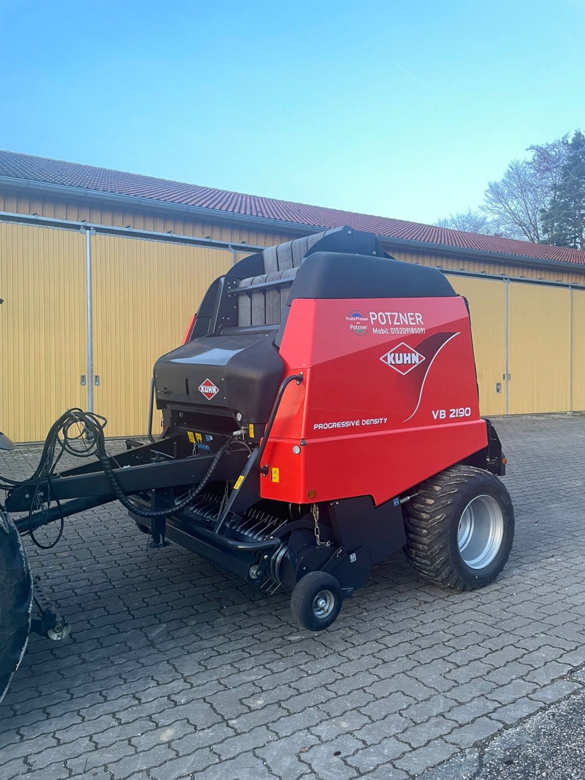 Rundballenpresse типа Kuhn VB 2190 OC 14, Gebrauchtmaschine в Mittelrüsselbach (Фотография 1)