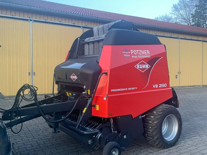 Rundballenpresse des Typs Kuhn VB 2190 OC 14, Gebrauchtmaschine in Mittelrüsselbach (Bild 1)