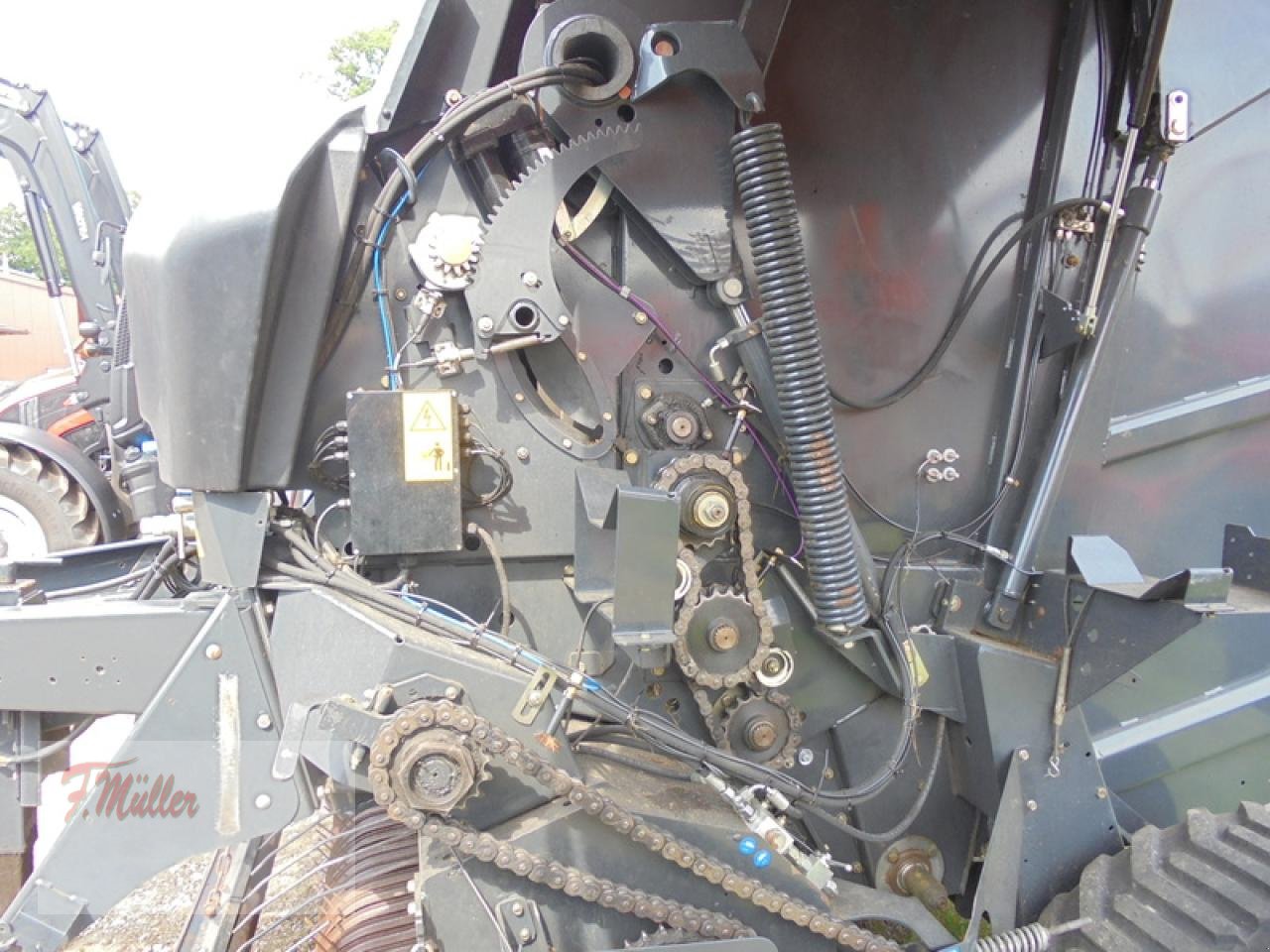 Rundballenpresse des Typs Kuhn VB 2190 OC14, Gebrauchtmaschine in Taaken (Bild 5)