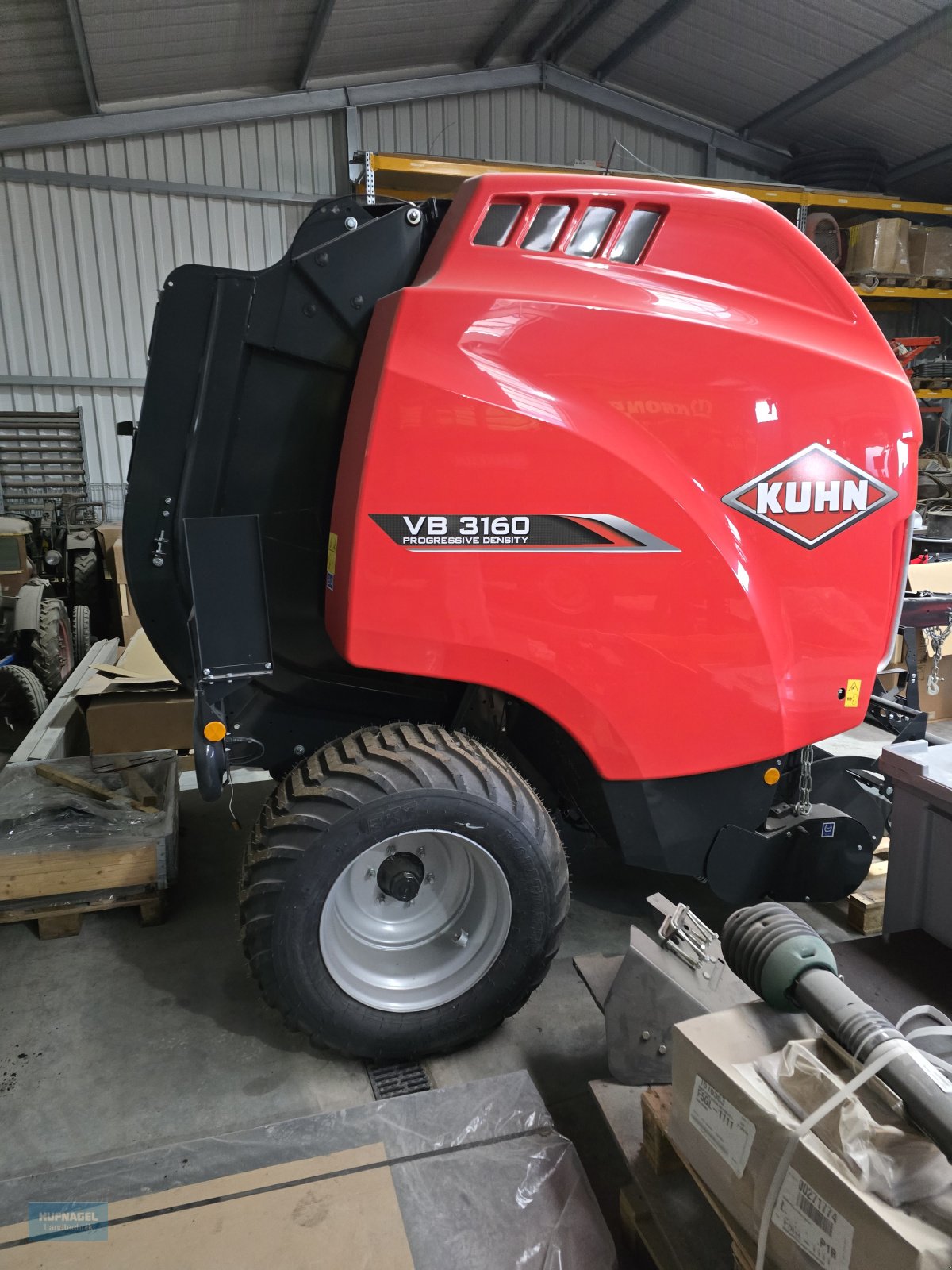 Rundballenpresse Türe ait Kuhn VB 3160 OC 14, Neumaschine içinde Neuhof-Zenn (resim 2)