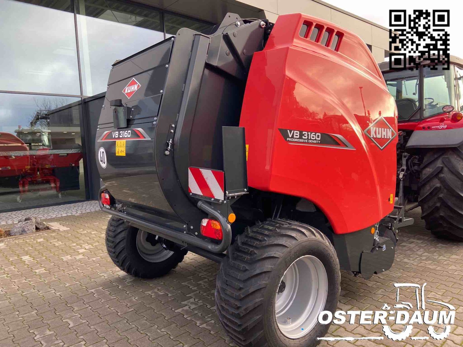 Rundballenpresse Türe ait Kuhn VB 3160 OC 14, Neumaschine içinde Kaisersesch (resim 2)