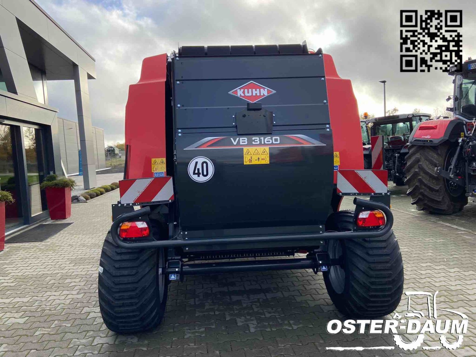 Rundballenpresse Türe ait Kuhn VB 3160 OC 14, Neumaschine içinde Kaisersesch (resim 8)