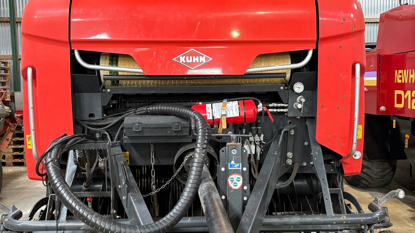 Rundballenpresse типа Kuhn VBP 3195  3D indpakker, Gebrauchtmaschine в Løgstør (Фотография 9)