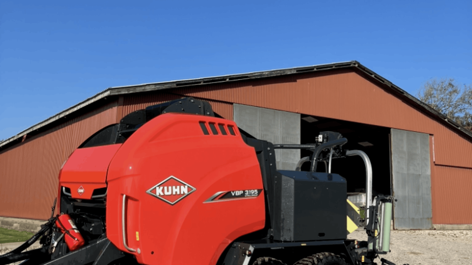 Rundballenpresse типа Kuhn VBP 3195  3D indpakker, Gebrauchtmaschine в Løgstør (Фотография 1)