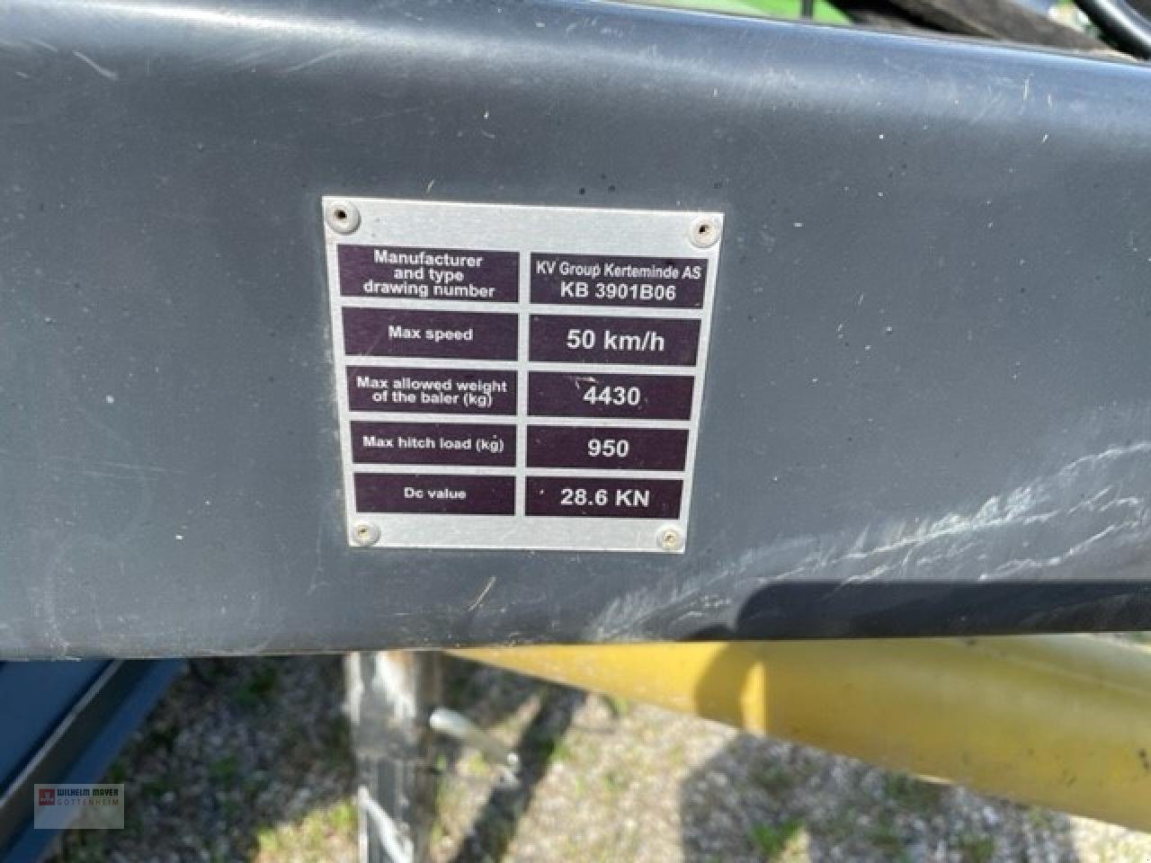 Rundballenpresse del tipo Kverneland KUBOTA BV 5160 SC 14, Gebrauchtmaschine en Gottenheim (Imagen 6)