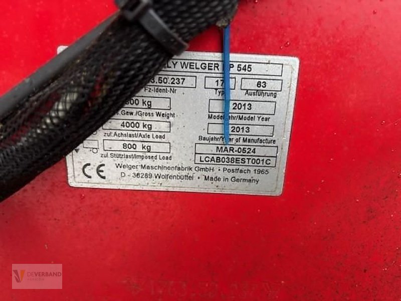 Rundballenpresse a típus Lely RP 545, Gebrauchtmaschine ekkor: Colmar-Berg (Kép 9)