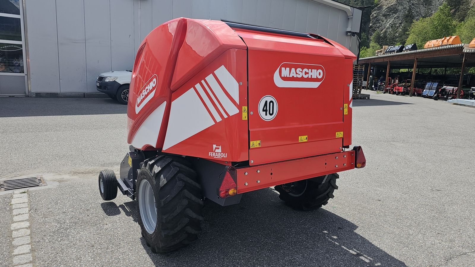 Rundballenpresse des Typs Maschio Ballenpresse Mondiale 110 Alpin, Neumaschine in Ried im Oberinntal (Bild 5)