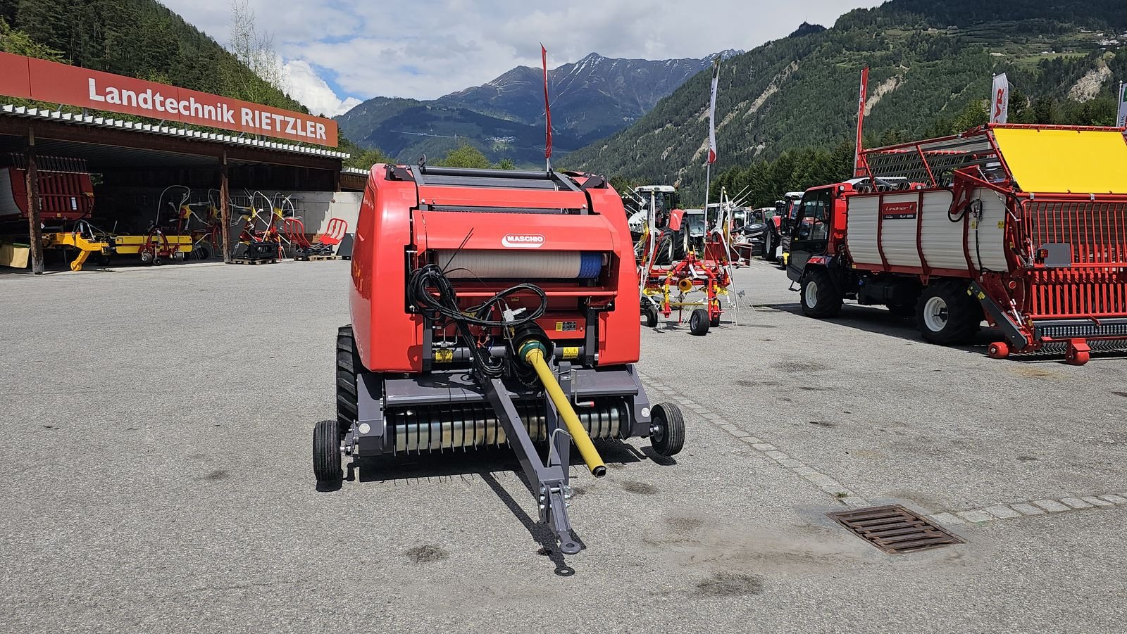 Rundballenpresse des Typs Maschio Ballenpresse Mondiale 110 Alpin, Neumaschine in Ried im Oberinntal (Bild 2)