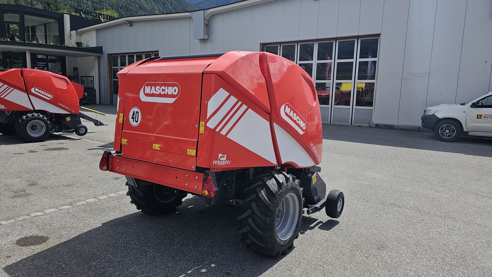 Rundballenpresse des Typs Maschio Ballenpresse Mondiale 110 Alpin, Neumaschine in Ried im Oberinntal (Bild 4)