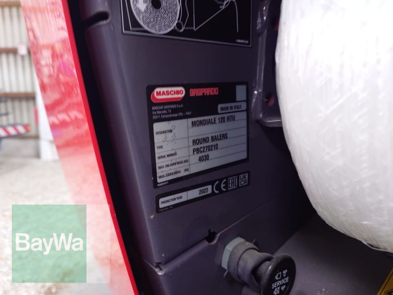 Rundballenpresse типа Maschio MONDIALE 120 ULTRA-CUT HTU, Gebrauchtmaschine в Mindelheim (Фотография 11)