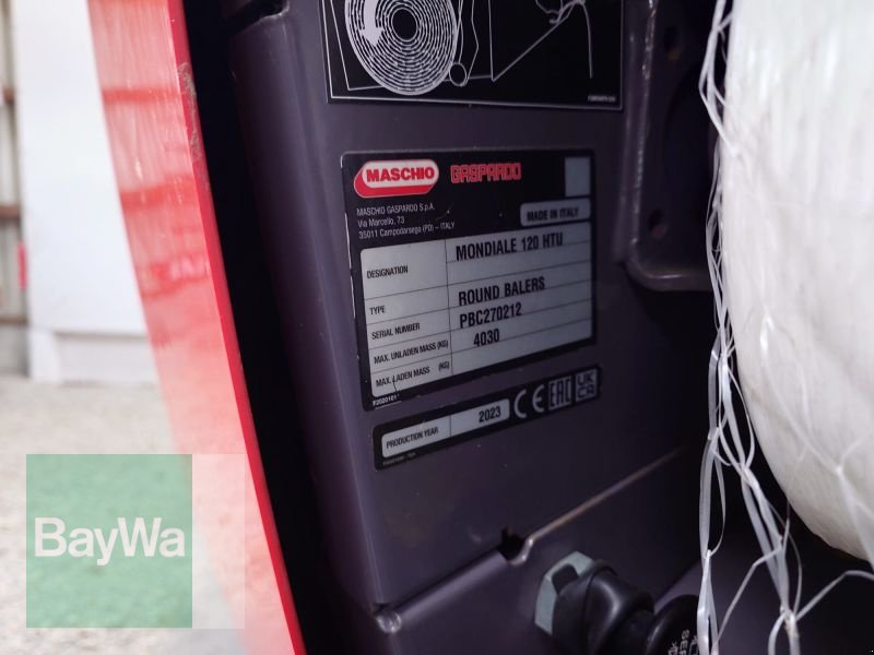 Rundballenpresse del tipo Maschio MONDIALE 120 ULTRA-CUT HTU, Gebrauchtmaschine In Mindelheim (Immagine 17)