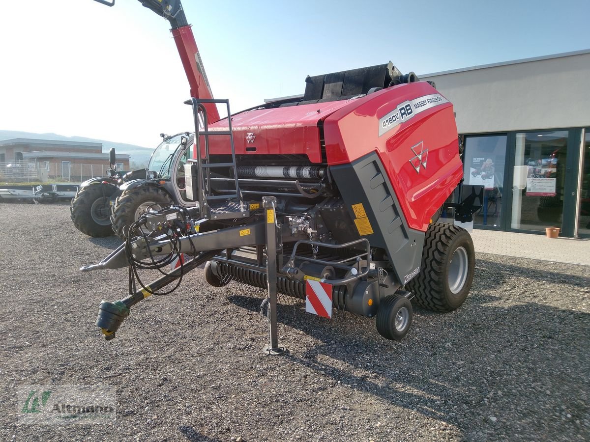 Rundballenpresse Türe ait Massey Ferguson RB4160VXtra  17 Messer, Vorführmaschine içinde Lanzenkirchen (resim 3)