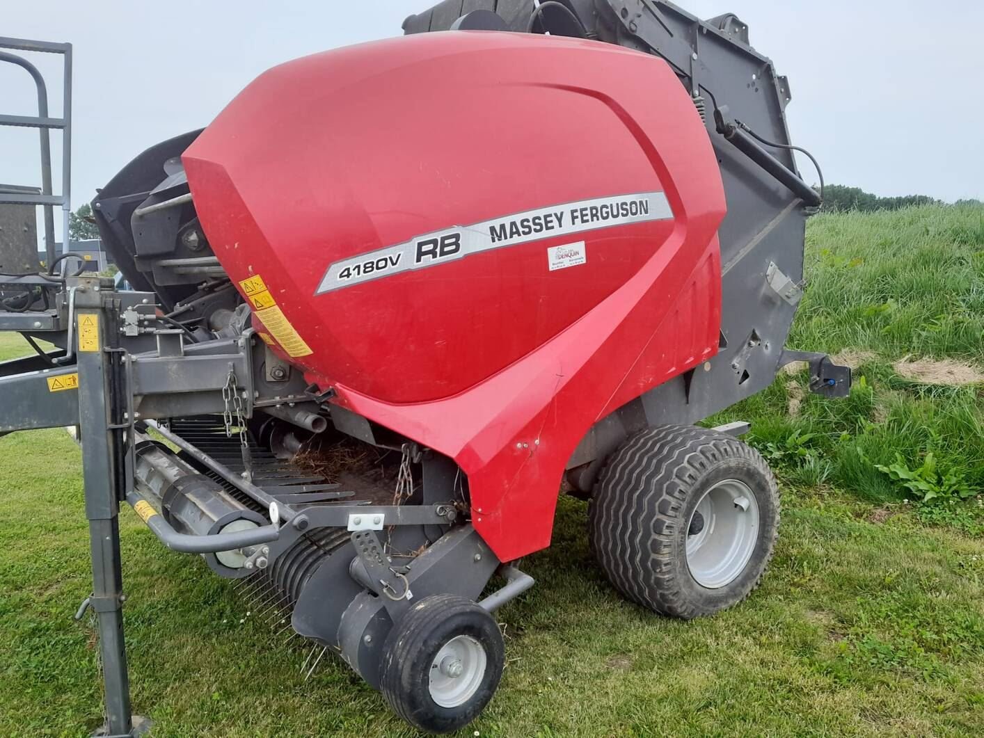 Rundballenpresse του τύπου Massey Ferguson VB 4180, Gebrauchtmaschine σε BOSC LE HARD (Φωτογραφία 7)